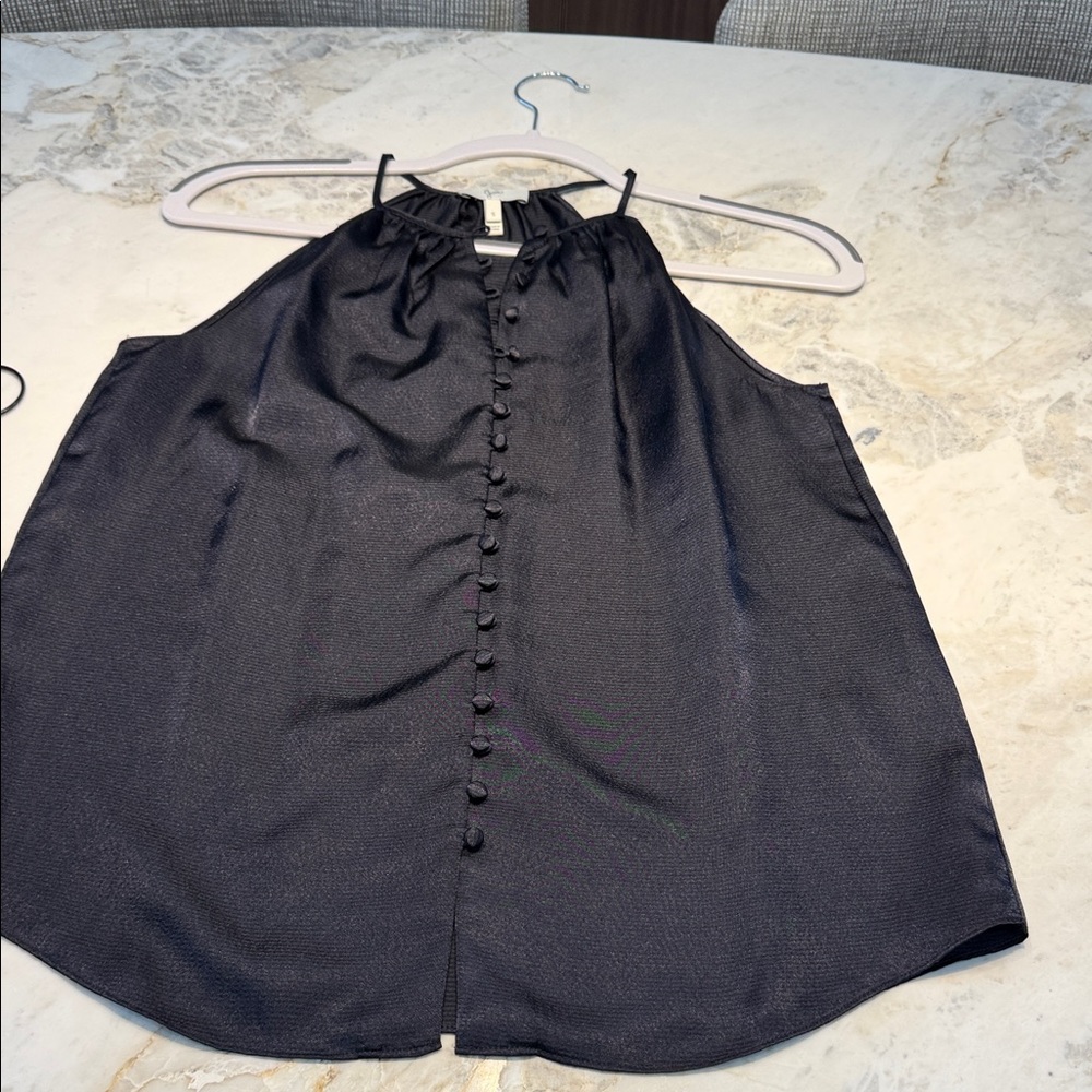 Joie Black Halter Blouse